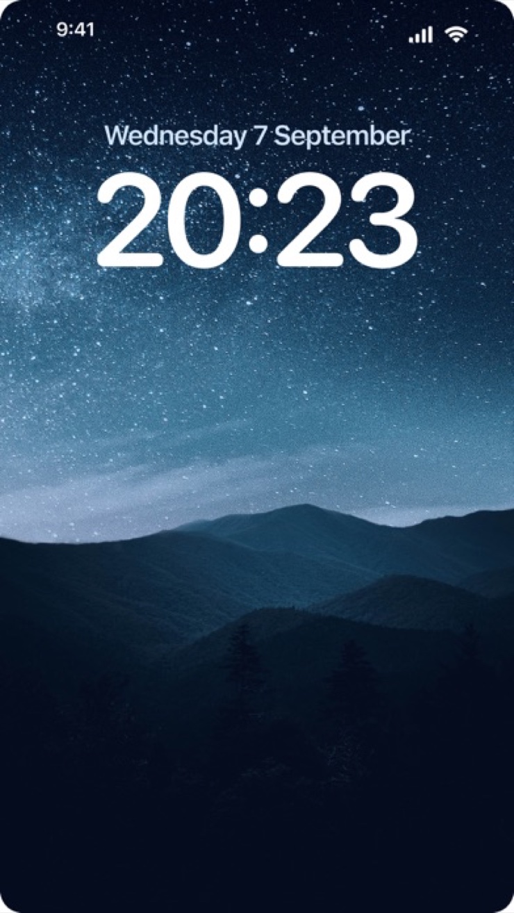 One-tap save and set as Home Screen or Lock Screen