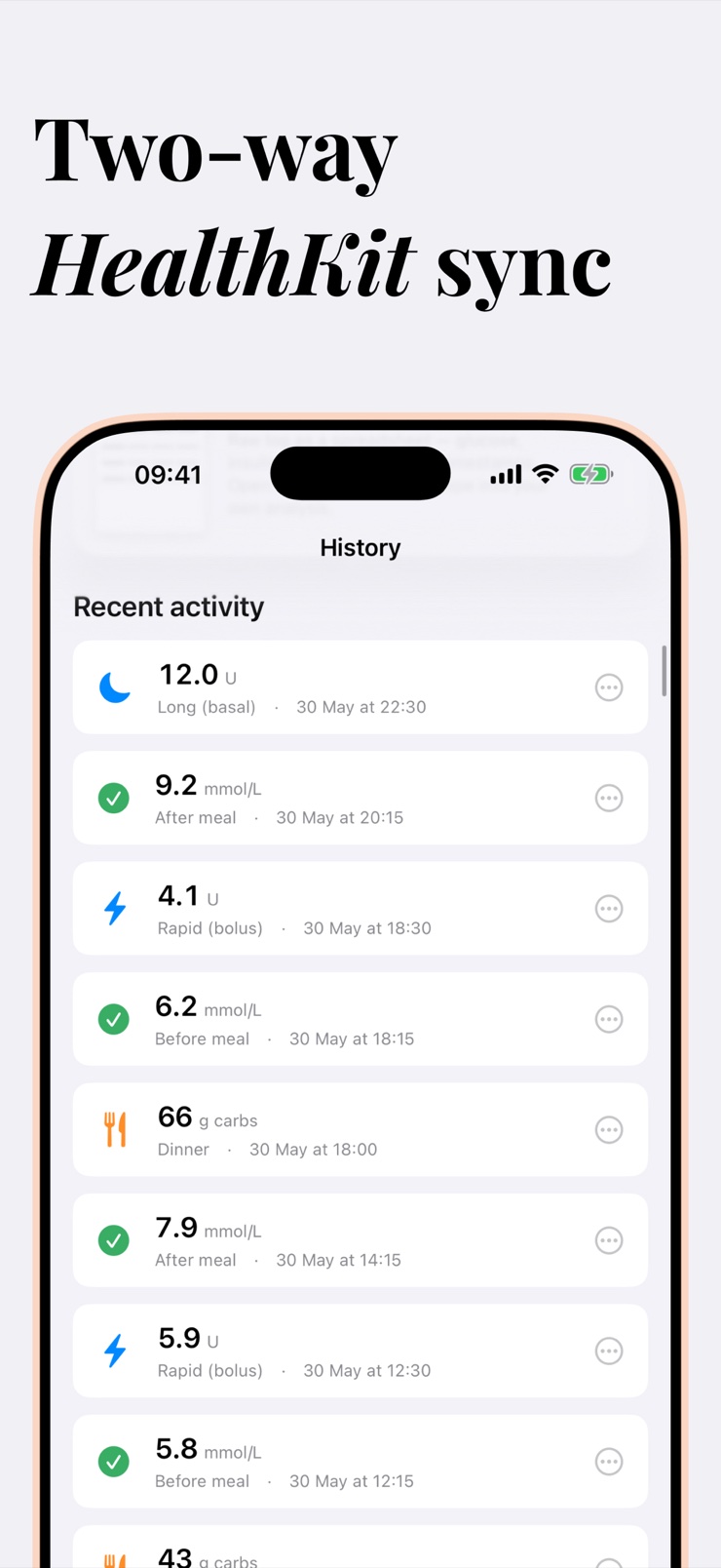 On-device AI pattern observation about fasting glucose